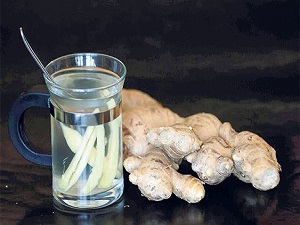 Nefes darlığına zencefil çayı