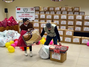 İHH Lübnan'daki Suriyelilere yardım etti