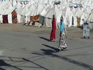 Kürt sığınmacılar için yapılan çadır kent açılıyor