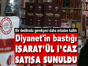 İşarat'ül İ'caz satışa sunuldu