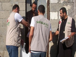 Sadakataşı Derneği'nden Gazze'ye Yardım