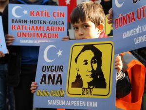 Çin Zulmü Samsun'da Protesto Edildi