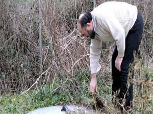 Su ararken buldu! Bedavaya ısınıyor