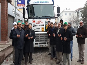 Hayrat Yardım’dan Suriye’ye 81 Yardım Tırı