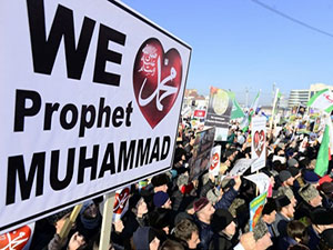 Muhammed Peygamberi (asm) seviyorum mitingi