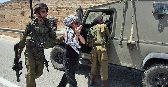 Hem işgalci hem korkak İsrail, Filistinli kız çocuğuna hapis verdi