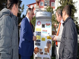 Sokak hayvanları mamamatikler sayesinde aç kalmayacak