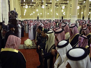 Kral Abdullah'ın cenaze namazı kılındı