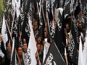 Filistin'de Charlie Hebdo protestosu