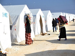 Kobanililer için 35 bin kişilik yeni çadır kent