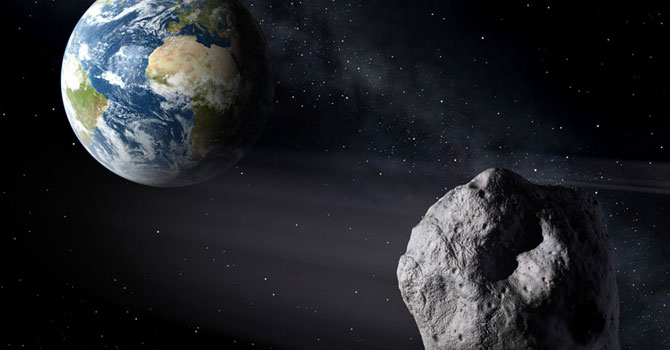 1 milyon 250 bin kilometreden teğet geçti!