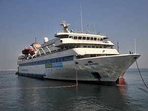 Mavi Marmara'ya "kurtuluş şehri"nde yoğun ilgi