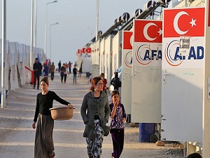 AFAD kampında çamursuz bir kış geçiriyorlar