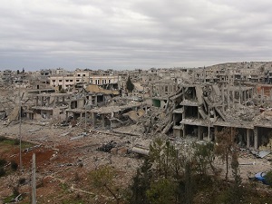 Kobani'nin bir bölümü harabe bırakılacak