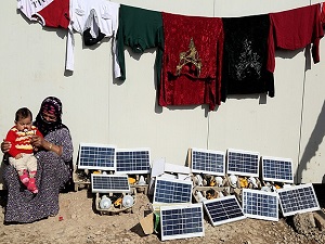 Aydınlanmak için tek umutları güneş