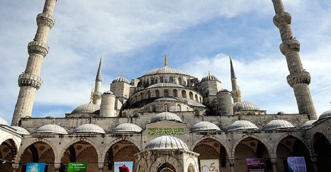 Sultanahmet Camisi kontrolden geçirildi