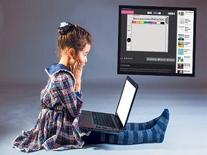 Web kamerasına yönlendiren çocuk oyunlarına dikkat!