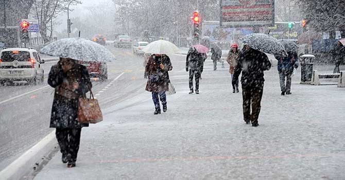 Yurdun geneli beyaz rahmetle buluşuyor