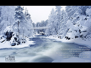 Risale-i Nur'dan vecizeli duvar kağıdı İNDİR