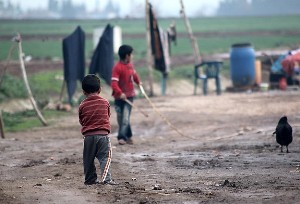 Tarım işçilerinin çocukları özlem çekiyor