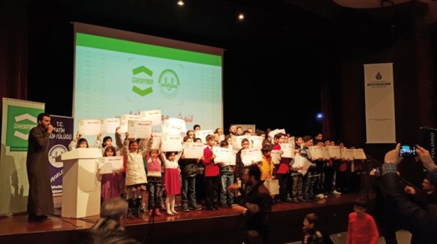 250 Suriyeli çocuk İstanbul'da Kur'an öğrendi