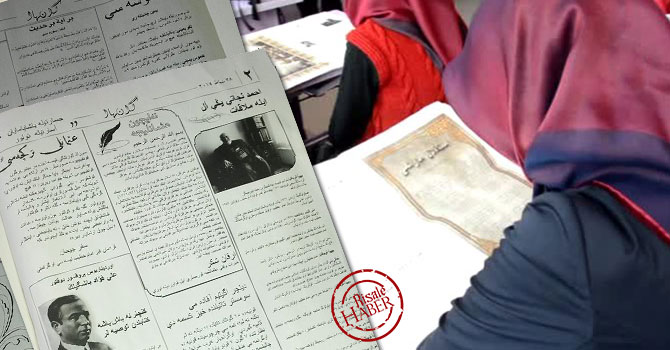 İmam Hatip Lisesi Osmanlıca gazete çıkardı