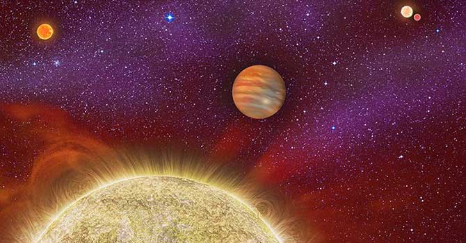 Dört güneşli gezegen keşfedildi