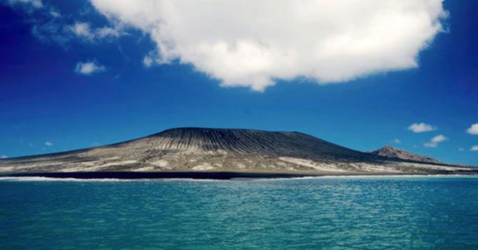 Yeni bir ada doğdu dünya haritası değişti