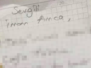 Osmanlı torunun camiye bıraktığı isimsiz not...