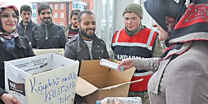 YGS kalemleri, köylü çocuklar için toplandı