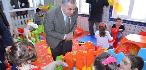 Şaşırmayın Camii mahfiline 'çocuk oyun odası'