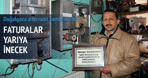 Tamirciden LPG'li kombi