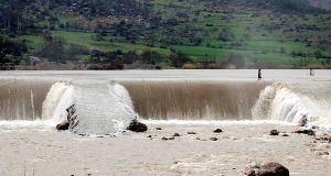 Yağmurlar Göksu Çayını coşturdu