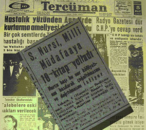 Said Nursi savunma bakanlığına Risale-i Nur gönderdi!