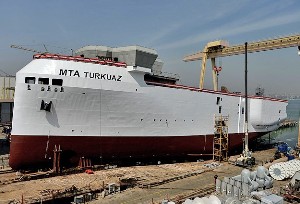 Yerli sismik gemi Turkuaz'ın maliyeti 300 milyon lira