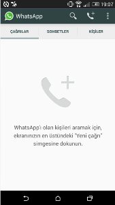 WhatsApp'ta sesli görüşmeye Android'e geldi