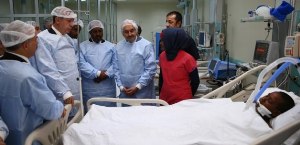 Türk hastanesinden büyük hizmet