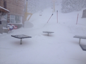Uludağ’da kar kalınlığı 160 santimetre oldu