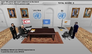 Kıbrıs müzakereleri bilgisayar oyunu oldu