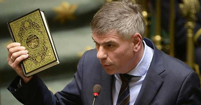 Irkçı parti, Müslüman düşmanlığında sınır tanımıyor