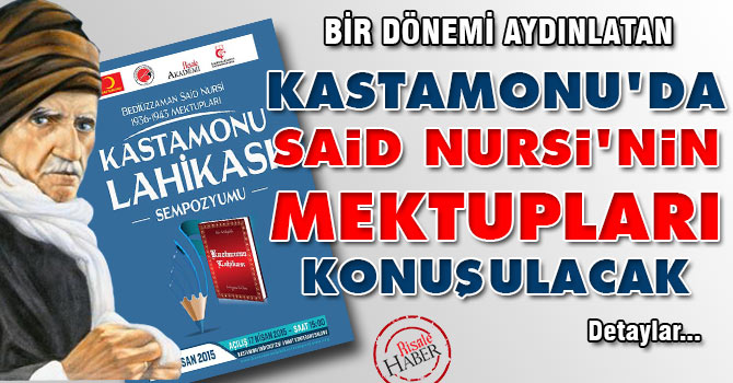 Kastamonu'da Said Nursi'nin mektupları konuşulacak