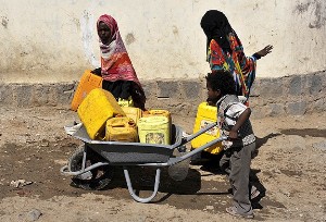 Yemen'de su krizi