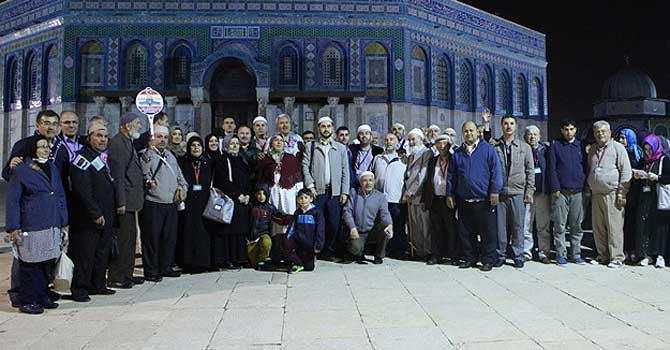 Kudüs bağlantılı Umre turunda bir ilk
