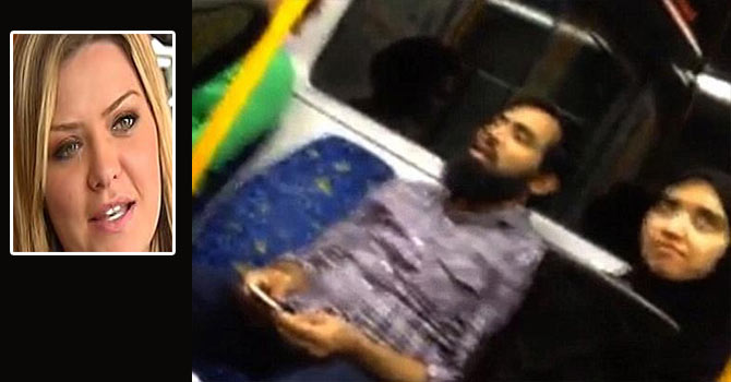 Müslüman kadını koruyan Avustralyalı, kahraman oldu