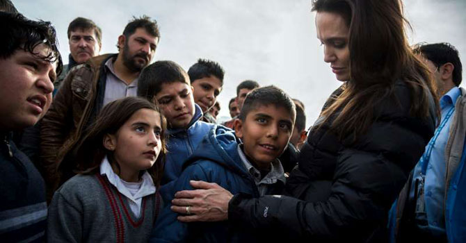 Angelina Jolie bile BM'ye isyan etti