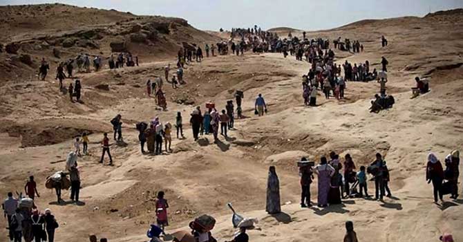 Suriye ve Irak'ta 14 milyon insan yerinden edildi
