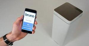 Dünyanın ilk akıllı çöp kutusu: Bruno