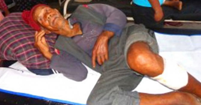 101 yaşındaki dede enkazdan sağ çıktı