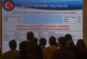 Kamuya 8 bin 920 kişi atanacak