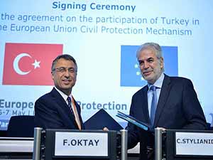 Türkiye AB Sivil Koruma Mekanizması'na üye oldu
